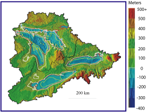 reconstruction of the paleogeography