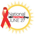 Logo for National HIV Testing Day.