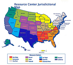 Resource Center Jurisdiction Map