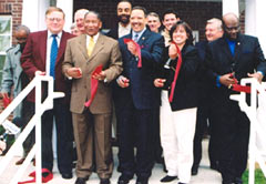 Attending the dedication were Louisville Field Office Director Ben Cook, Lexington Urban League President Porter Peoples, National Urban League President Marc Morial, Lexington Mayor Teresa Isaac and Metro Council Member George Brown.