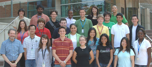 Career Development Section - Summer Students group photo.