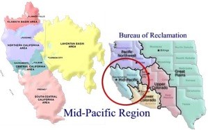 Interactive graphic of the Mid-Pacific Region relative to the rest of the USA