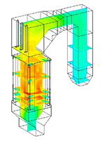 Computational Fluid Dynamic Modeling of a Tangential-Fired Boiler