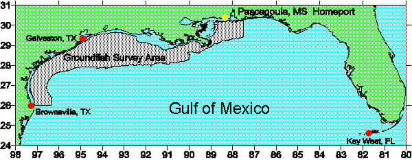 Groundfish Survey Map