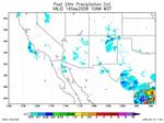 24 hour estimated rainfall total from radar