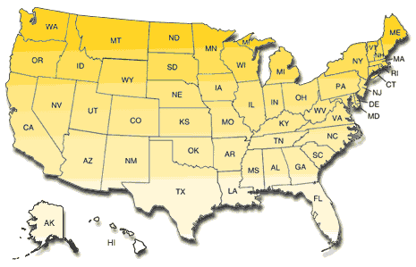 U.S. Map