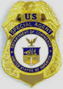 Export Enforcement Special Agent's Shield (badge)