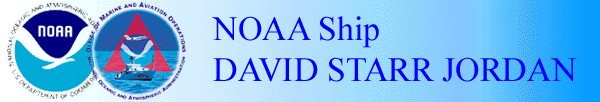 NOAA Ship DAVID STARR JORDAN Banner