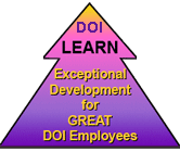 DOI LEARN, Exceptional Development for GREAT DOI Employees