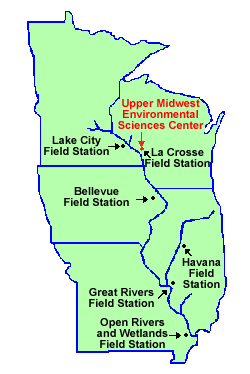 (map) Field stations