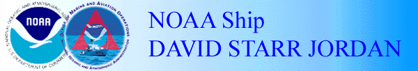 NOAA Ship DAID STARR JORDAN Banner