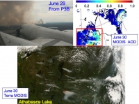 Fires observed in Canada during ARCTAS