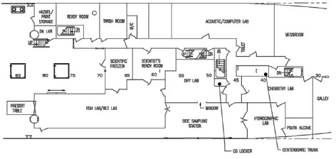 BIGELOW lab line drawing