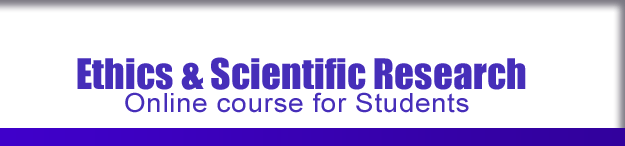 Ethics & Scientific Research: Online course for NCI-Frederick Students