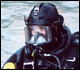 Photo of FBI Diver during investigation.