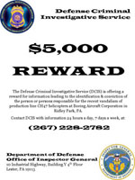 DCIS Reward Flyer