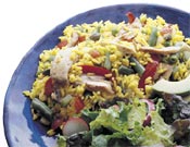 Image of chicken and rice dish