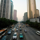Traffic in Chinese city of Guangzhou [2008 iStock photo]