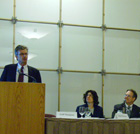 Griffin Thompson, speaking at the Inaugural APP Breakfast Briefing Series on July 18, 2008 [State Dept. Image]