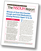 cover of Misuse of Over-the-Counter Cough and Cold Medications among Persons Aged 12 to 25 - click to view report