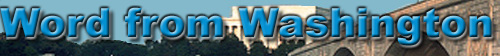 word from washington header bar