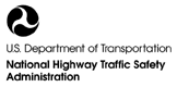 U.S. Department of Transportation, National Highway Traffic SafetyAdministration Logo
