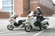University Police debuts electric motorcycles
