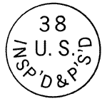 Seal-"U.S. INSP'D & P'S'D"