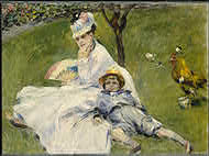 image of Madame Monet and Her Son