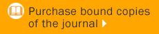 Purchase bound copies of the journal
