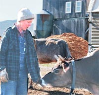 Anne Lazor and Butterworks Farm, in Westfield Vermont, will host one of eight farm tours offered as part of the Women in Sustainable Agriculture Conference 