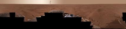 Full-Circle Color Panorama of Phoenix Landing Site on Northern Mars