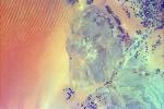 Sand Dunes and Center-Pivot Irrigation in Saudi Arabia