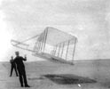Kiting the 1901 glider.