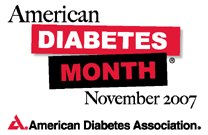 Mes americano de la diabetes, noviembre 2007