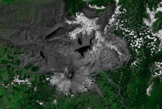 Mt. St. Helens 2 years after the disaster. 