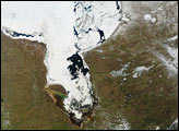 Thawing Ice on Hudson Bay