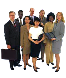Group of people representing diverse workforce