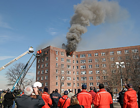 photo of fire test