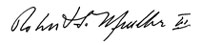 signature of FBI Director Robert S. Mueller, III