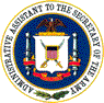 Seal of the Administrative Assistant to the Secretary of the Army