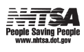 NHTSA People Saving People logo