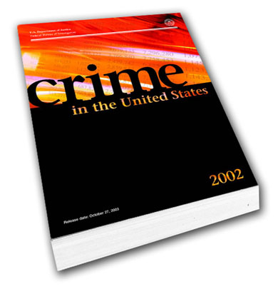 Crime in the United States 2002, Book Cover