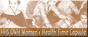 HHS OWH Women's Health Time Capsule