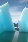 photo of glacier or iceberg