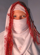 Wearing the veil: Pilarczyk in Morocco