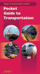 Pocket Guide to Transportation 2005