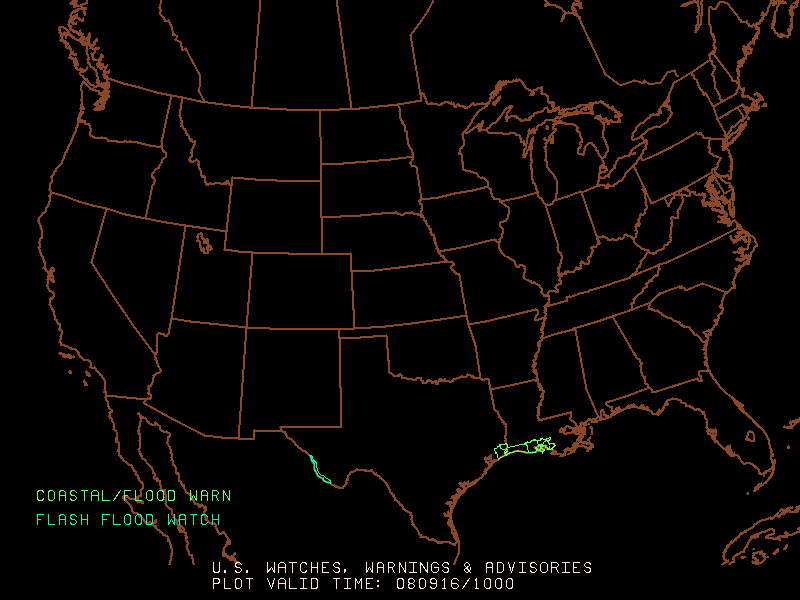 image of current weather watches, warnings and advisories