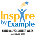 Inspire by Example - National Volunteer Week