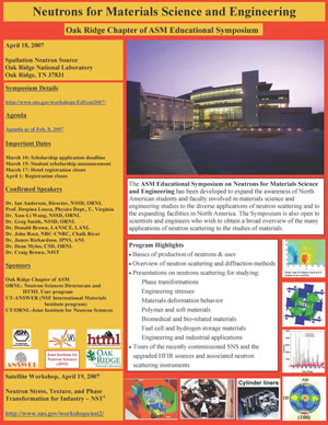 EdSym 2007 Flier available here in PDF format.